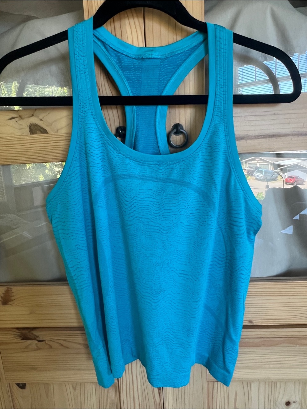 lululemon athletica Turquoise Racerback Tank